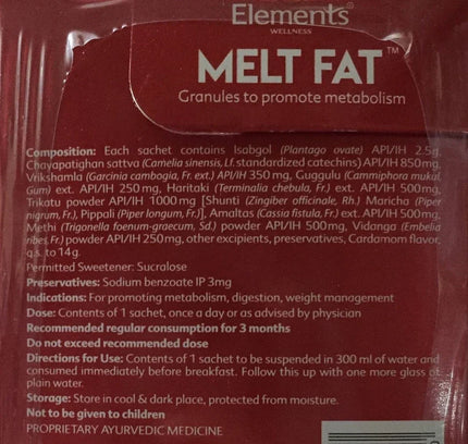 Elements WELLNESS MELT FAT