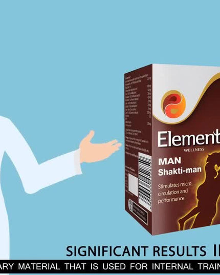 Elements Wellness Man Shaktiman (60 Veg Caps)