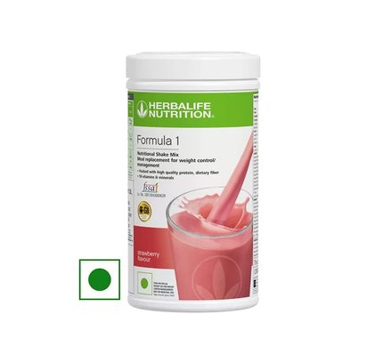 HERBALIFE FORMULA 1 NUTRITIONAL SHAKE MIX, STRAWBERRY (500G)