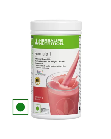 HERBALIFE FORMULA 1 NUTRITIONAL SHAKE MIX, STRAWBERRY (500G)