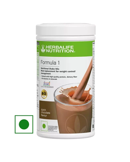 HERBALIFE FORMULA 1 NUTRITIONAL SHAKE MIX, DUTCH CHOCOLATE (500G)