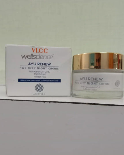 AyuRenew Age Defy Night Cream – VLCC WellScience