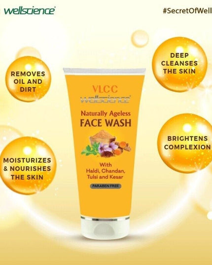 Naturally Ageless Face wash – VLCC WellScience