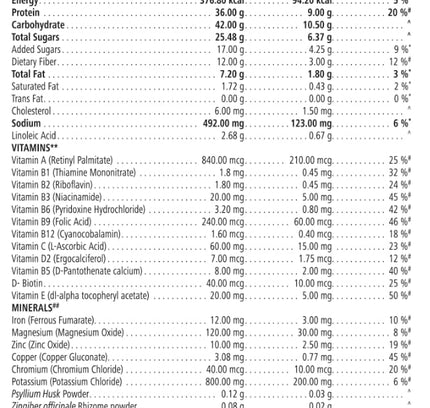 HERBALIFE FORMULA 1 NUTRITIONAL SHAKE MIX, PAAN (500G)