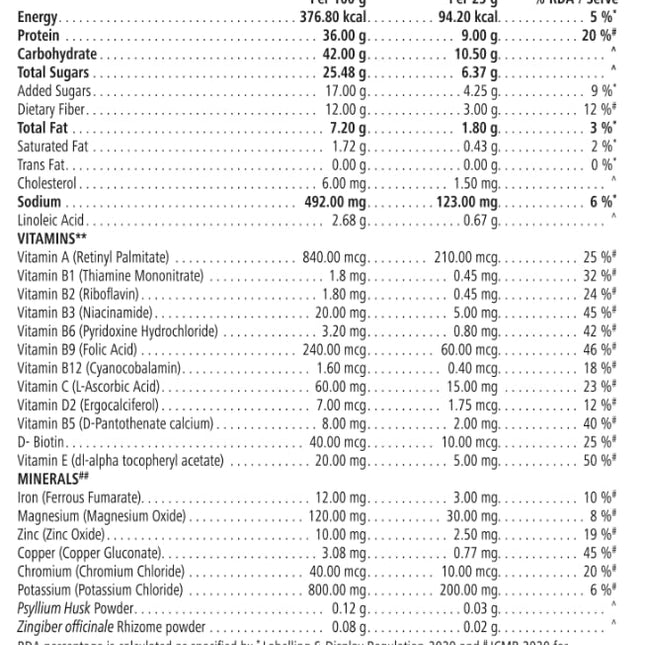 HERBALIFE FORMULA 1 NUTRITIONAL SHAKE MIX, PAAN (500G)