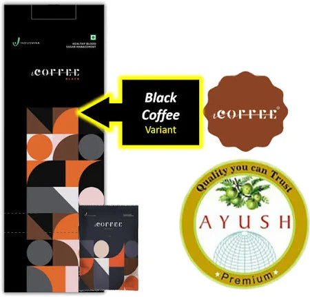 Indus Viva I Coffee Black Coffee (10g x 50 Sachets)