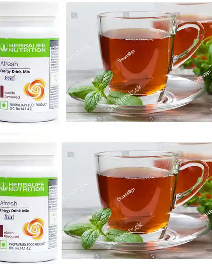 HERBALIFE AFRESH ELAICHI DRINK MIX (50G) - PACK OF 2
