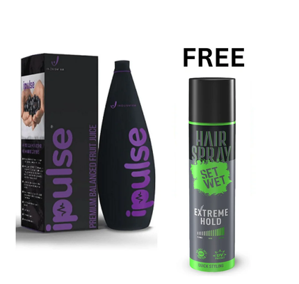 INDUS VIVA I PULSE JUICE (1 LTR) - SET WET HAIR SPRAY FREE
