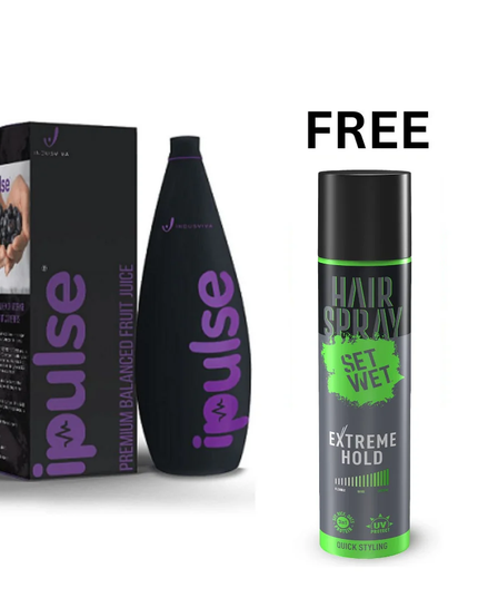 INDUS VIVA I PULSE JUICE (1 LTR) - SET WET HAIR SPRAY FREE