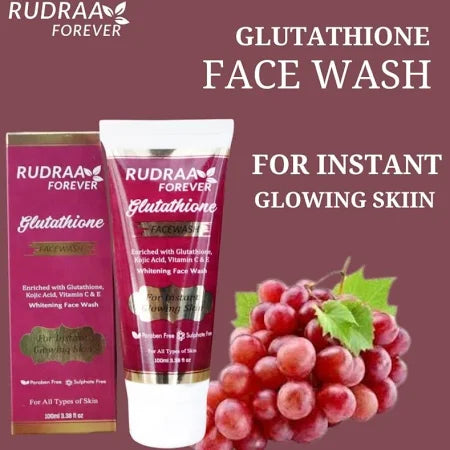 RUDRAA FOREVER GLUTATHIONE FACEWASH (100 ML)
