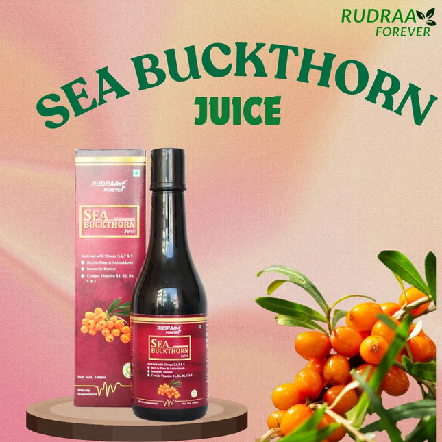 RUDRAA FOREVER SEA BUCKTHORN JUICE (500 ML)