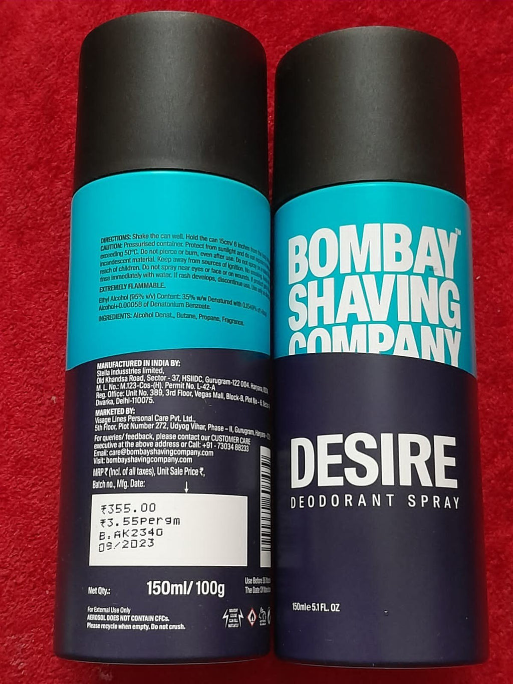 Renatus Wellness Renatus Nova - Original (120 N) and Bombay Shaving Company Deodorant x 2 FREE