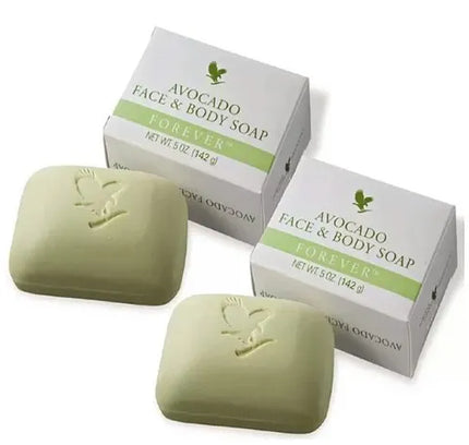 FOREVER ALOE AVOCADO FACE AND BODY SOAP (150G) WITH 4 X DETTOL SOAP FREE