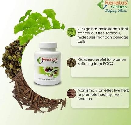 Renatus Wellness Renatus Nova - Original (120 N) - PACK OF 2