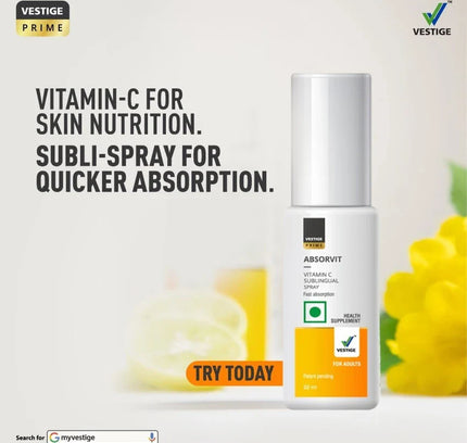 Vestige Prime Absorvit Vitamin C Sublingual Spray (22ML)