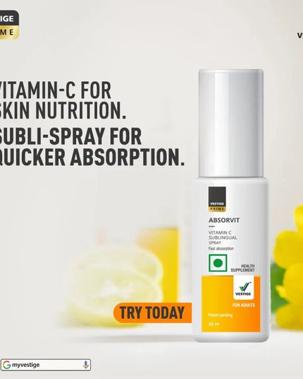Vestige Prime Absorvit Vitamin C Sublingual Spray (22ML)