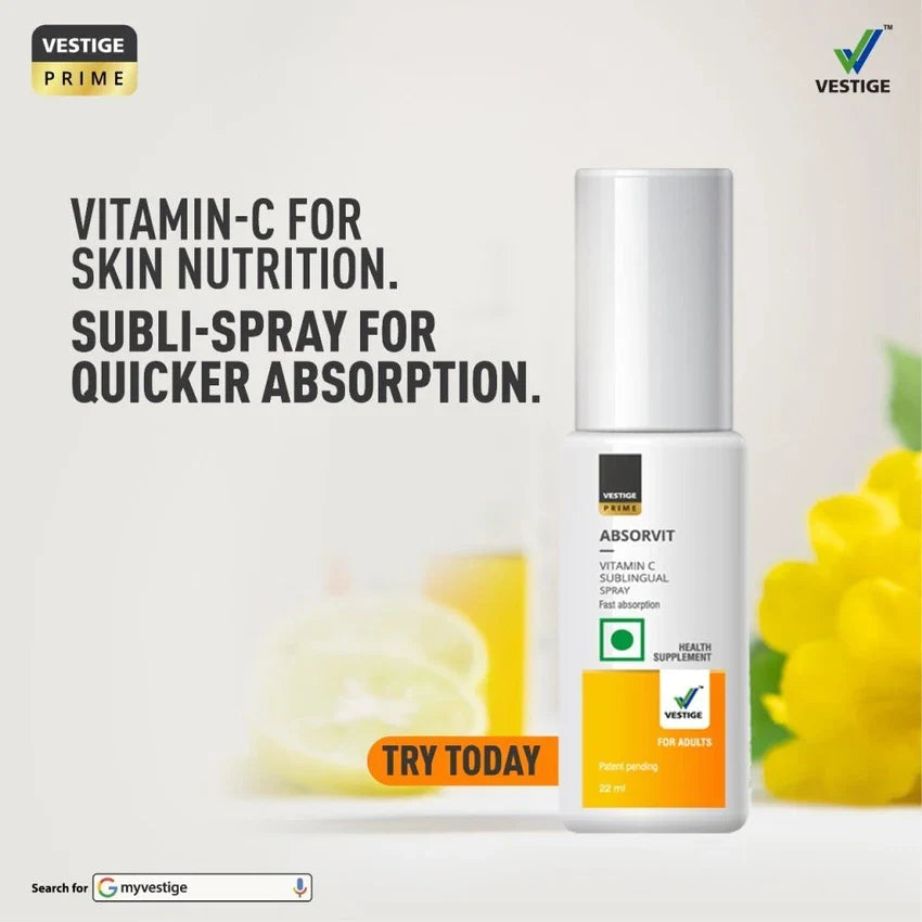 Vestige Prime Absorvit Vitamin C Sublingual Spray (22ML)