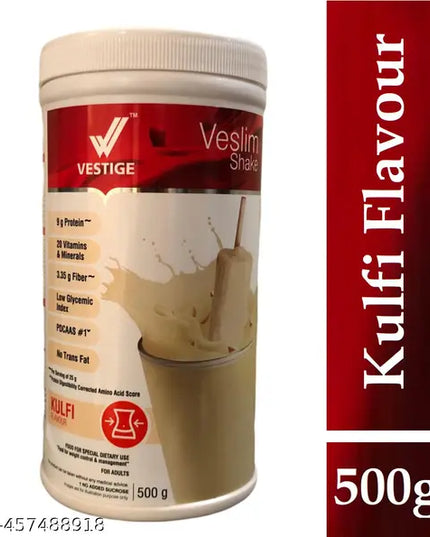 Vestige Veslim Shake - Kulfi Flavour (500 G)