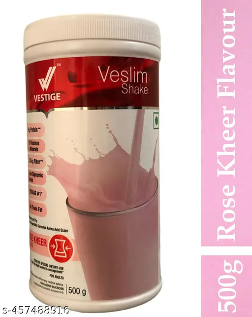 Vestige Veslim Shake - Rose Kheer Flavour (500 G)