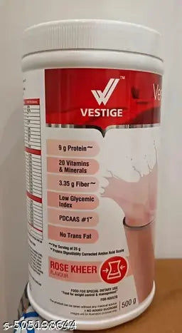 Vestige Veslim Shake - Rose Kheer Flavour (500 G)