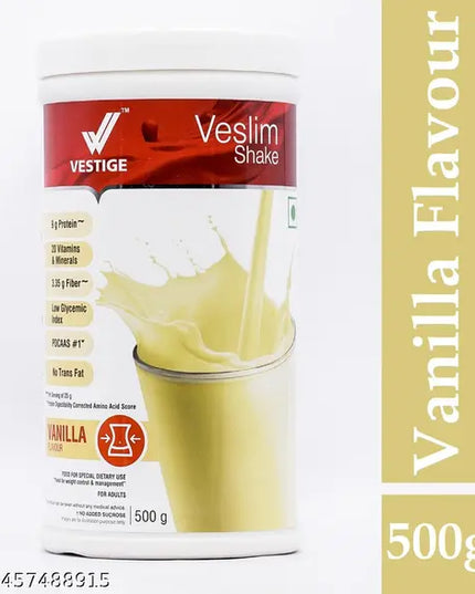 Vestige Veslim Shake Vanilla Flavour (500 G)