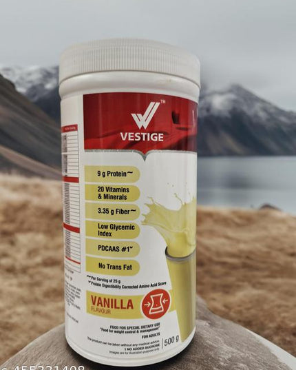 Vestige Veslim Shake Vanilla Flavour (500 G)