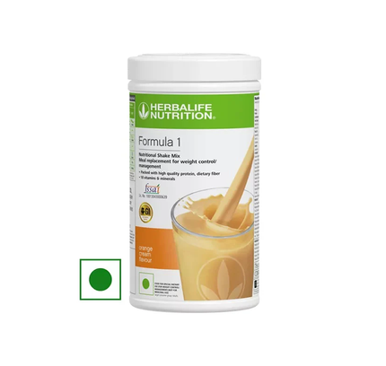HERBALIFE FORMULA 1 NUTRITIONAL SHAKE MIX, ORANGE CREME (500G)