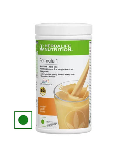 HERBALIFE FORMULA 1 NUTRITIONAL SHAKE MIX, ORANGE CREME (500G)