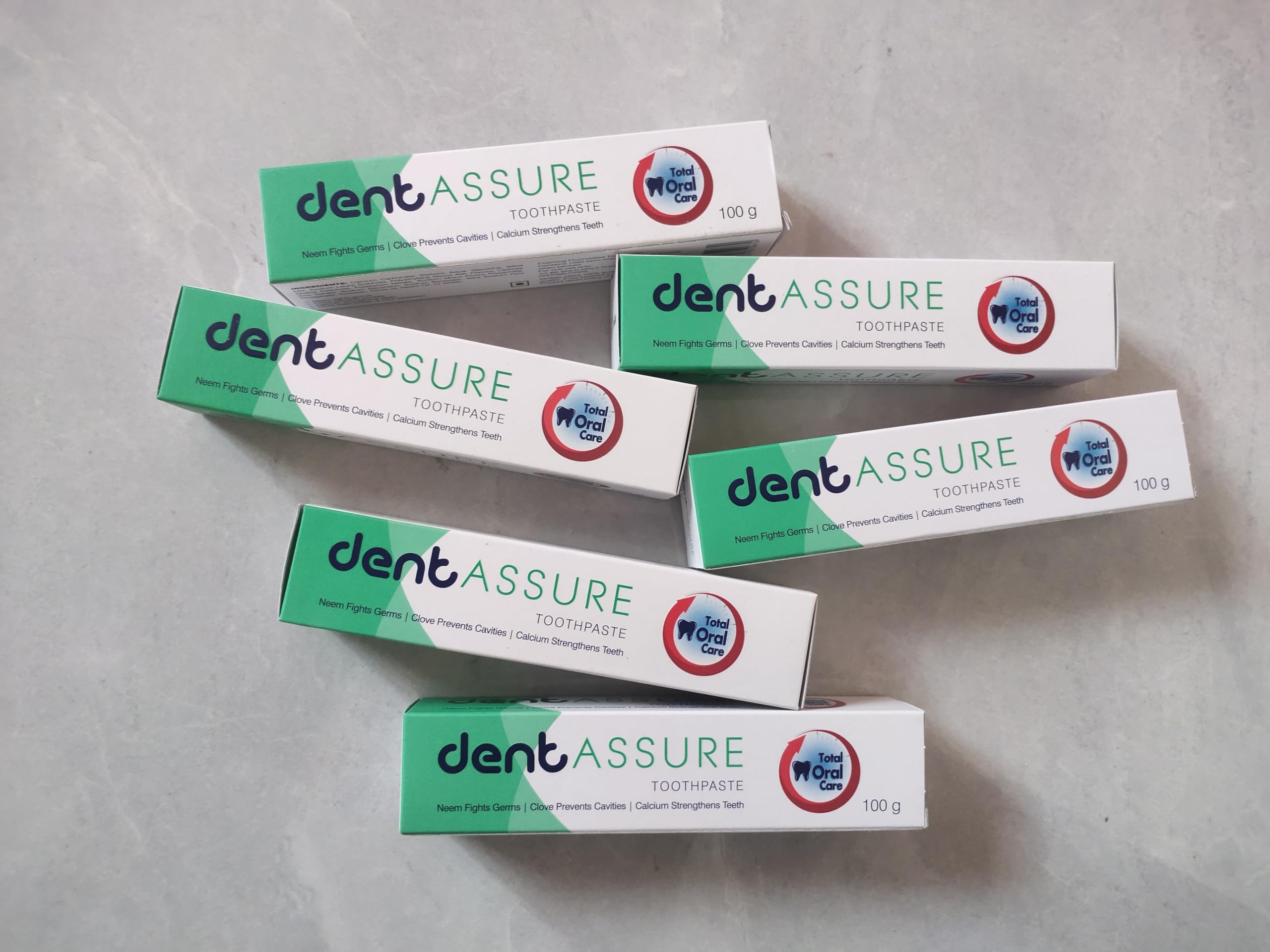 Vestige Dentassure Toothpaste (100g) - Pack of 6