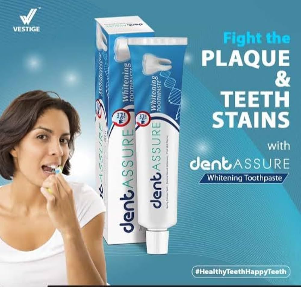 Vestige Dentassure Toothpaste (100g) - Pack of 8