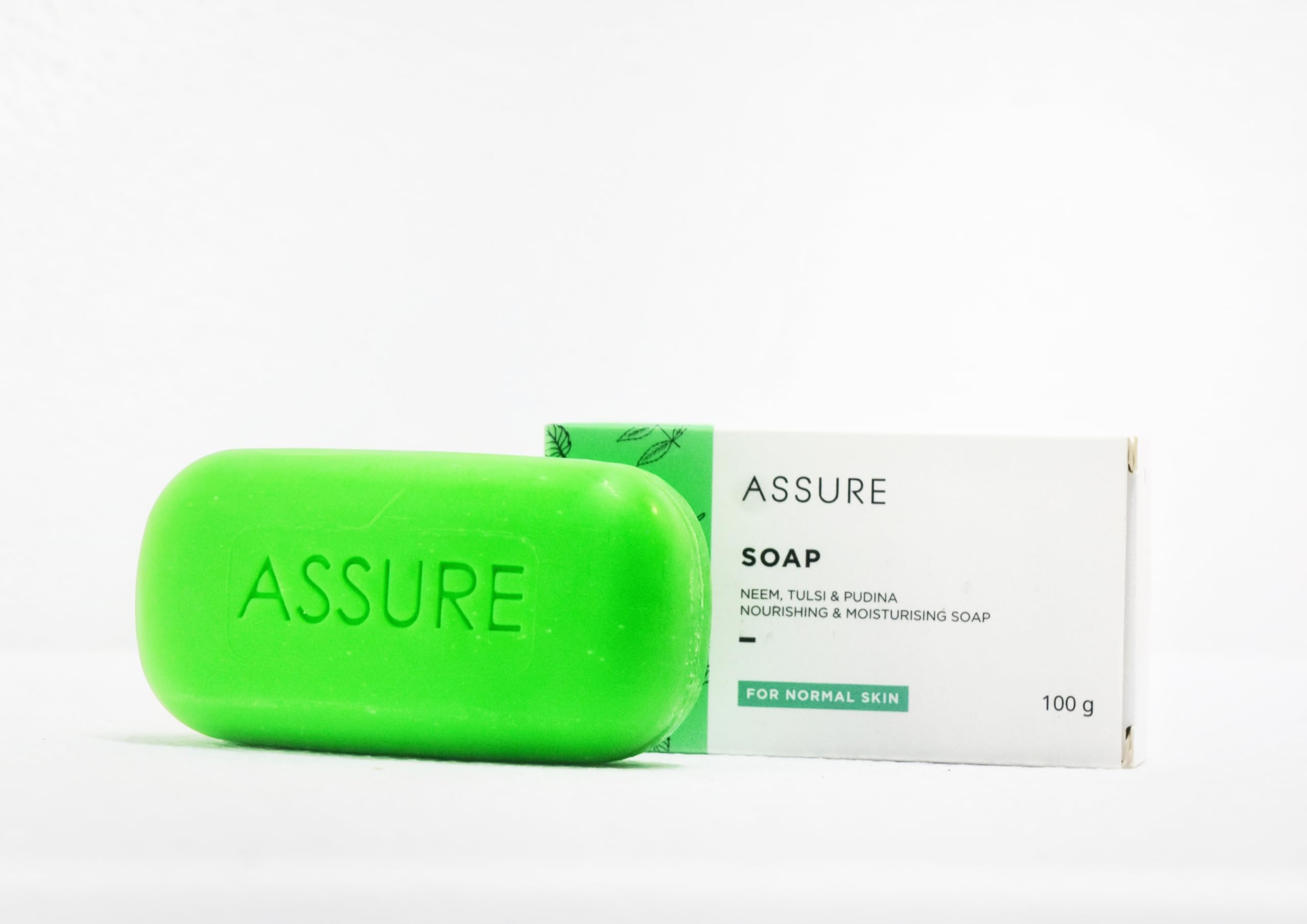 Vestige Assure Soap Neem, Tulsi & Pudina - 100g (Pack of 2)