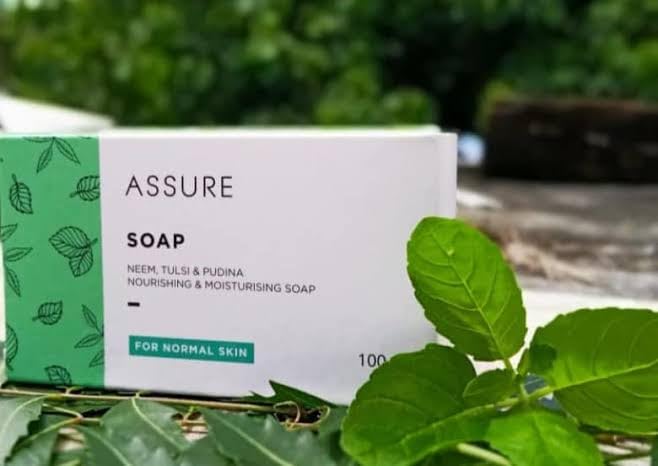Vestige Assure Soap Neem, Tulsi & Pudina - 100g (Pack of 10)