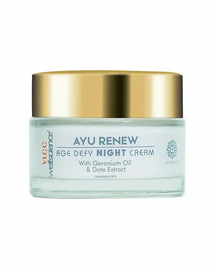 AyuRenew Age Defy Night Cream – VLCC WellScience