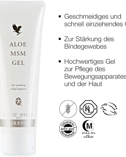 FOREVER ALOE MSM GEL (118 ML)