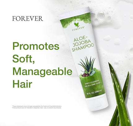 FOREVER ALOE JOJOBA SHAMPOO + JOJOBA CONDITIONER (296 ML EACH)