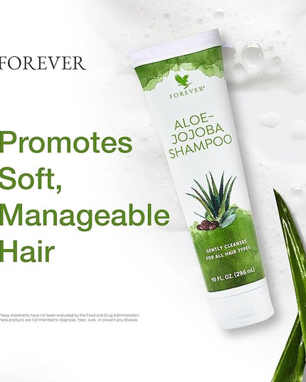 FOREVER ALOE JOJOBA SHAMPOO + JOJOBA CONDITIONER (296 ML EACH)