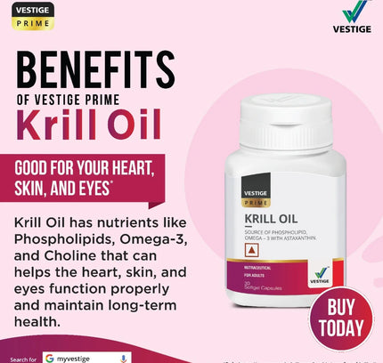 Vestige Prime Krill Oil (30N)