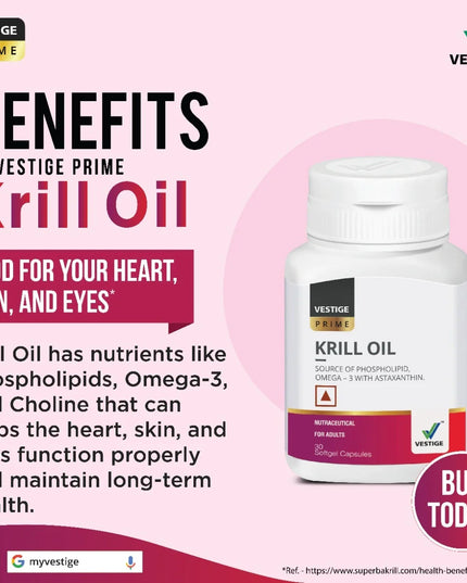 Vestige Prime Krill Oil (30N)