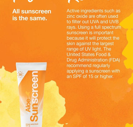 FOREVER ALOE SUNSCREEN (118 ML)