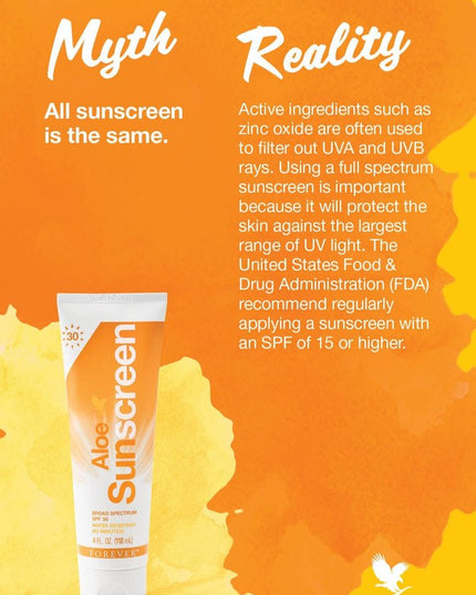 FOREVER ALOE SUNSCREEN (118 ML)
