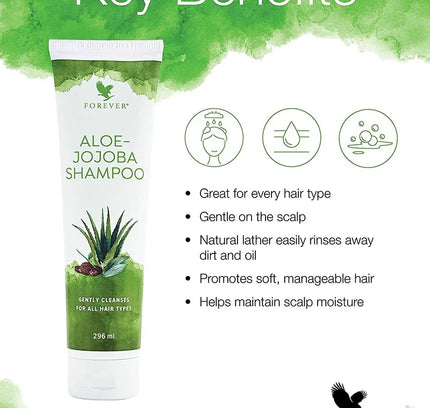 FOREVER ALOE JOJOBA SHAMPOO (296 ML)