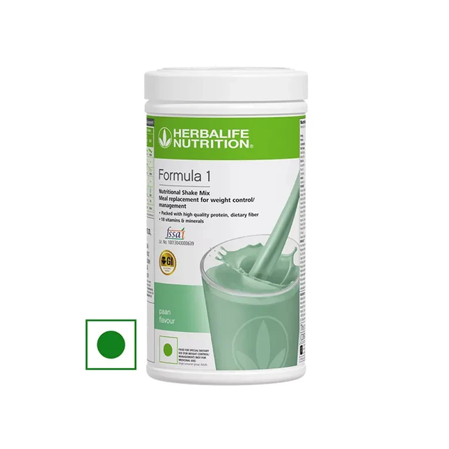 HERBALIFE FORMULA 1 NUTRITIONAL SHAKE MIX, PAAN (500G)