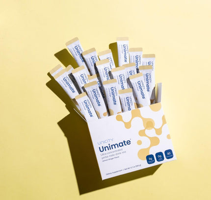 Unicity Unimate Lemon Ginger (30 Sachets)