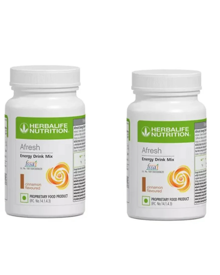 HERBALIFE AFRESH CINNAMON DRINK MIX (50G) - PACK OF 2