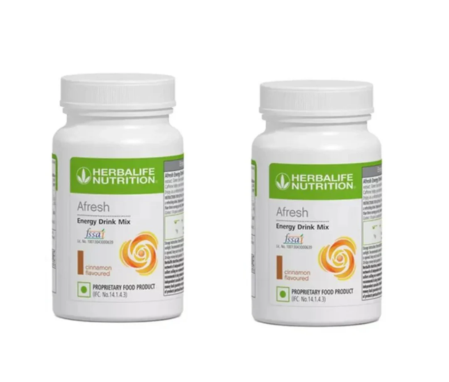 HERBALIFE AFRESH CINNAMON DRINK MIX (50G) - PACK OF 2