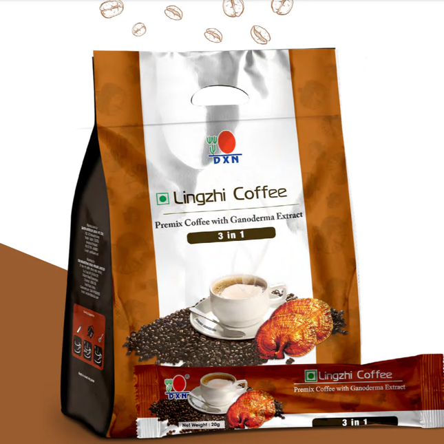 DXN LINGZHI COFFEE 3 IN 1 (20G X 25N)