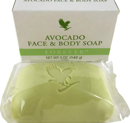FOREVER ALOE AVOCADO FACE AND BODY SOAP (150G) - PACK OF 2