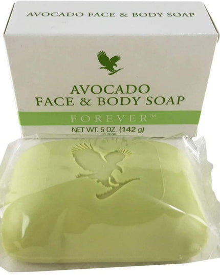 FOREVER ALOE AVOCADO FACE AND BODY SOAP (150G) - PACK OF 2