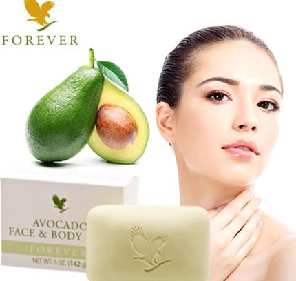 FOREVER ALOE AVOCADO FACE AND BODY SOAP (150G) - PACK OF 2