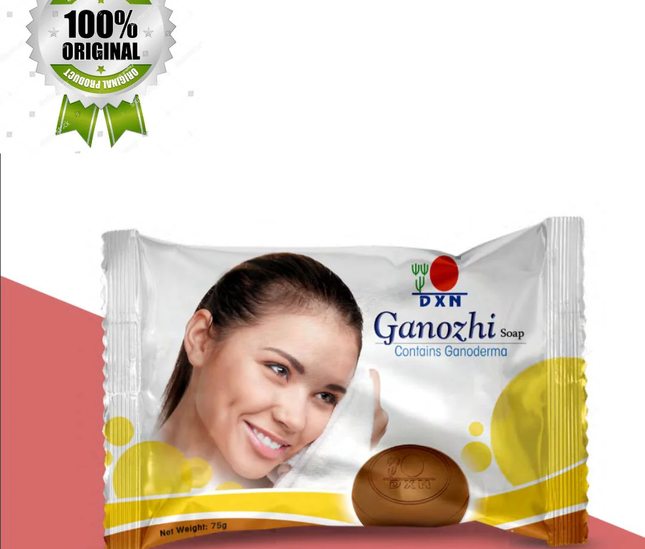 DXN GANOZHI SOAP WITH GANODERMA EXTRACT (75 GM)